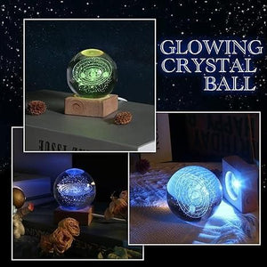 3D Crystal Lamp Ball(Assorted Design) - goyalbrothers